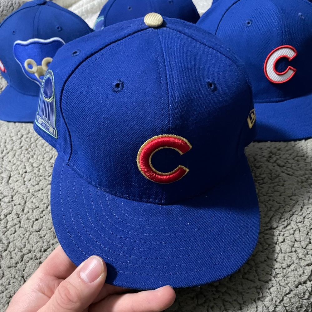 2016 WS Chicago Cubs 7 1/4 Fitted